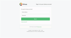 Desktop Screenshot of banner.litmus.com