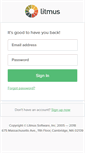 Mobile Screenshot of banner.litmus.com