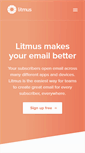 Mobile Screenshot of litmus.com